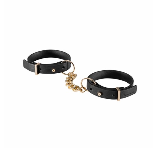 Kajdanki - Bijoux Indiscrets Maze Thin Handcuffs Black